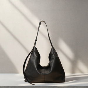 Sac fourre-tout de luxe en cuir véritable de haute qualité, style vintage minimaliste, avec une seule bandoulière, grande taille 32, vente en gros - Product Image 3