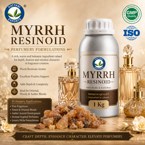 Résine de Myrrhe Pure pour la Parfumerie Fine – Ingrédient Naturel d'Arôme Balsamique de Commiphora Myrrha pour Formulations de Parfums - Product Image 5