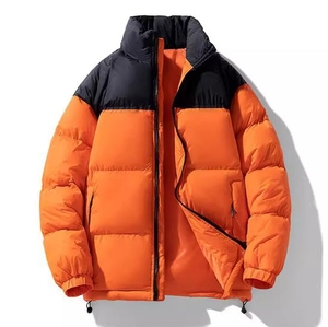 Chaqueta de Plumón Premium para Hombre, Invierno, con Logotipo Bordado Personalizado, Abrigo Acolchado con Marca Impresa, Ropa de Abrigo para Exteriores, OEM ODM - Product Image 3