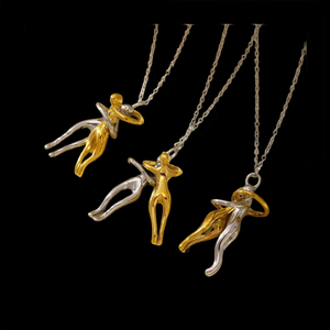 Collier en diamant Moissanite tendance à l'éclat brillant pour femme, idéal pour le quotidien, la collection mariée et comme cadeau de festival - Product Image 3