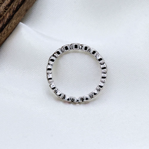 Wholesale Handmade 925 Sterling <b>Silver</b> Women's <b>Ring</b> Natural Multi Sapphire Gemstone Full <b>Eternity</b> Band Classic Luxury Designer - Product Image 6