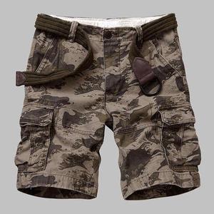Shorts Cargo en Coton Camouflage pour Hommes – Nouvelle Collection Été – Multi-Poches Tendance – Décontractés et Respirants – Idéaux pour l'Extérieur - Product Image 4