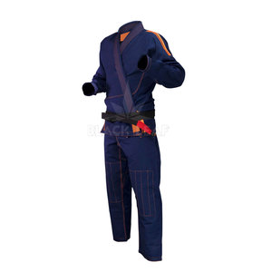High Quality Top Selling BLACK <b>LEAF</b> BJJ Gi Uniform 100% Cotton Windproof Contrasting Color Stitching Light Weight New Design - Product Image 3