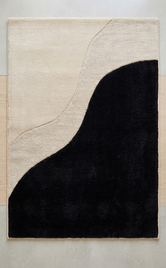 Handmade Hand Tufted Abstract High Pile Modern Non-Slip Extra <b>Thick</b> Premium Quality Area Rug - Product Image 2