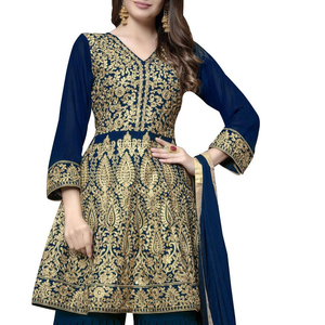 Robe de soirée pour femmes de qualité supérieure au design traditionnel tendance / Nouvelle robe de soirée élégante pour femmes pakistanaises - Product Image 4