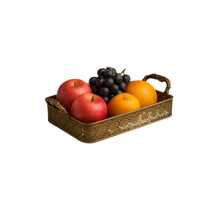 Bandeja de Cobre Puro Hecha a Mano, Martillada, para Servir, Decoración del Hogar, Bienestar, Yoga, Meditación, Ecológica, Vida Moderna - Product Image 2