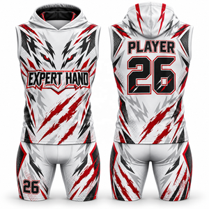 Uniforme de Fútbol Americano Personalizado, Elástico en Cuatro Direcciones, Ecológico, Sublimado, Conjunto de Camiseta y Pantalones Cortos para Jóvenes y Adultos, Ropa Deportiva para Clubes y Equipos - Product Image 2