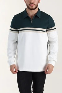เสื้อสเวตเชิ้ตผู้ชายสำหรับงานปาร์ตี้ สินค้าขายดี รุ่นใหม่ล่าสุด ปี 2025 ดีไซน์ปกเสื้อทันสมัย ผลิตจากโรงงานโดยตรง คุณภาพทนทาน - Product Image 4