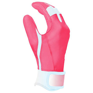 Gants de frappeur à doigts entiers pour gaucher, style baseball, en cuir respirant, à manchette courte, pour toutes les saisons - Product Image 3