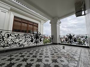 Valla de Hierro Forjado con Recubrimiento de Polvo Galvanizado, Ecológica, Duradera, Ornamental, Estilo Europeo, para Diseño de Jardín y Hogar, Modelado 3D - Product Image 4