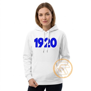 GREEK TREASURES เสื้อฮู้ดลำลองสำหรับผู้หญิง ปักลาย Zeta Phi Beta Sorority ผ้าฝ้ายฟลีซแบบเป็นมิตรต่อสิ่งแวดล้อม สำหรับฤดูใบไม้ร่วงและฤดูหนาว - Product Image 1