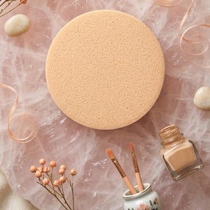 [K-ESSENTIALS] ฟองน้ำแต่งหน้า K-Beauty Glow Puff Air Heart Natural Soft Touch สำหรับลงรองพื้น - Product Image 2