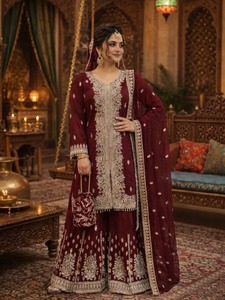 Belle robe coréenne Kurta Kurti femmes pakistanaises vêtements en gros décontracté grande taille boutique costume - Product Image 1