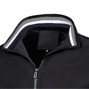 OEM Custom Brand Canvas Windbreaker <b>Jacket</b> Winter Zip-Up Hooded Casual Side Seam Pockets <b>Thin</b> 100% Polyester <b>Waterproof</b> - Product Image 2