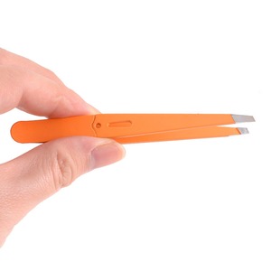 Most Demanded Eyebrow Tweezers Soldering Eyelash Hair Beauty Professional Clip Depilatory Puller Titanium <b>Makeup</b> <b>Tool</b> For Men - Product Image 1