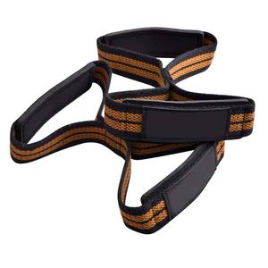 สายรัดข้อมือออกกำลังกายแบบมืออาชีพ ทำจากนีโอพรีนและผ้าฝ้าย สำหรับการฝึกความแข็งแรง ฟิตเนส ยกน้ำหนัก และออกกำลังกายในยิม ดีไซน์รูปเลข 8 เพื่อการปกป้อง - Product Image 2