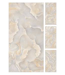 Carrelage en porcelaine polie Onyx First Choice OSWALD CHOCO 24x48, surface brillante, carreaux vitrifiés, appartement moderne, céramique Novac - Product Image 2