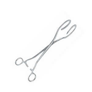 Pinzas Uterinas Dartigues Ergonómicas con Anillo de Agarre, 270 mm de Largo, Acero Inoxidable, Instrumento Quirúrgico Ginecológico - Product Image 1