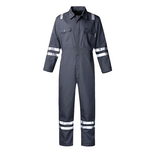 Wholesale Mechanic Worker Jumpsuit Hi Vis One Piece <b>Overalls</b> Coal Mine Farm Security Outdoor Workwear Polyester Fire Breathable - Product Image 2