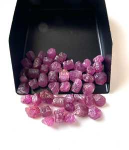 Natural Ruby Rough Gemstone Pink Corundum <b>Crystal</b> <b>Raw</b> July Birthstone Untreated Stone Jewelry Making Wholesale Bulk - Product Image 2