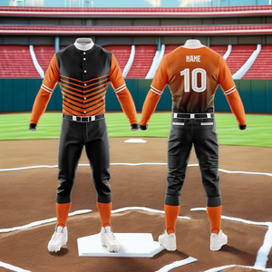 Sublimation 100% Polyester Baseball Jersey Material Best Design High Quality Custom Logo Printing Sports Wear Baseball Uniform - Product Image 1