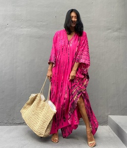 ผู้ผลิตและส่งออกผู้หญิงสวมเรยอนฤดูร้อนผูก Dey Kaftan - Product Image 1