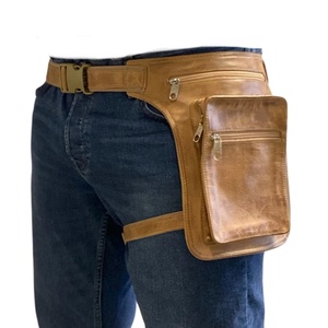 Bolso de cuero personalizado para la cadera, bandolera para motorista, funda para el cinturón, regalo para la pierna, multifunción, para él, para hombre y mujer - Product Image 1