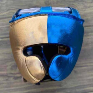 High Quality Boxing Sets Professional Complete Genuine Leather Boxing Sets Leather <b>Gloves</b> Groin Guard Protector RL-BS_116 - Product Image 3