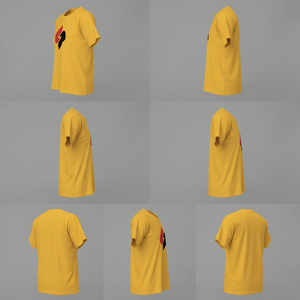 T-shirt pour homme personnalisé, coton blanc, manches courtes, tissu doux, vêtement décontracté - Product Image 3