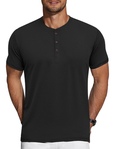 T-shirt en coton classique pour homme tendance, logo personnalisé sur le devant, haute qualité, respirant, manches courtes, coupe décontractée, séchage rapide - Product Image 1