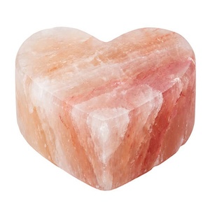 Lámpara de Sal Rosa del Himalaya Hecha a Mano, con Forma de Corazón, con Cable Regulable, para Mesa - Product Image 4