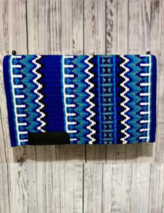 Manta de Silla de Montar Occidental Premium, Tejida a Mano con Lana de Nueva Zelanda, para Montar a Caballo en Senderos y Ranchos - Product Image 3