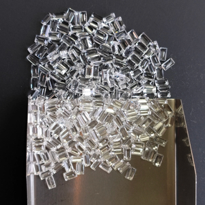 Topaze blanche naturelle 3,5x2MM taille baguette, pierre précieuse de qualité supérieure pour la fabrication de bijoux - Product Image 4