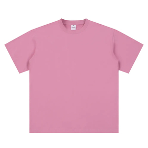 Camiseta Unisex Casual de Peso Medio para Hombre, con Estampado Personalizado de Lujo, Cuello Redondo, de Algodón Tejido - Product Image 1