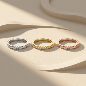Anillo de Boda Apilable de Diamantes Cultivados en Laboratorio de Calidad Premium, Joyería Fina para Mujer, Disponible al Mejor Precio del Mercado para Ella - Product Image 5