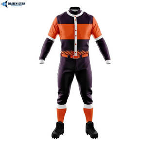 Conjunto de Uniforme de Béisbol Sublimado Personalizado, Jersey y Pantalones Transpirables para Equipo, 100% Poliéster, Antibacteriano, de Secado Rápido - Product Image 6