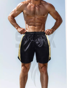 Shorts de boxe unisexes de haute qualité 100% polyester, extensibles, séchage rapide, légers, coupe ample, vêtements de sport, vente chaude, produits de boxe - Product Image 4