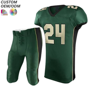 Maillot de rugby personnalisé imprimé, uniforme de football d'équipe, respirant, séchage rapide, 100 % polyester, sans manches, OEM/ODM - Product Image 6