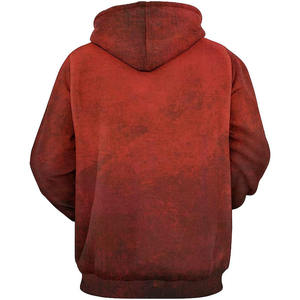 Sudadera Casual de Otoño para Hombre con Bolsillo Frontal Tipo Canguro, 100% Algodón, Cierre de Felpa, Diseño con Estampado Digital - Product Image 3