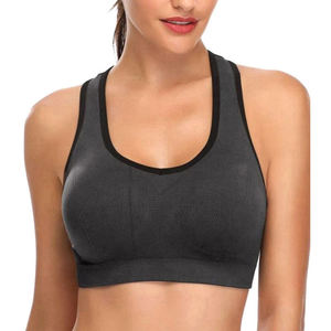 OEM Sports Bra for Women With <b>Padded</b> Yoga Crop Tank Tops Fitness Workout <b>Running</b> Bra Made in Pakistan - Product Image 4