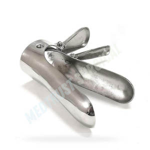 เครื่องมือตรวจภายในช่องคลอดแบบสามใบมีดชนิดปากเป็ด ทำจากสแตนเลสสตีล ยี่ห้อคอลลิน สำหรับการผ่าตัดและตรวจทางนรีเวช - Product Image 3
