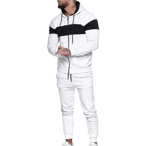 Custom <b>Men</b> Athletic Tracksuit Set Full Zip <b>Track</b> <b>Jacket</b> And Jogger Casual Wear OEM ODM Wholesale - Product Image 3