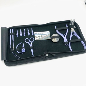 Kit de Herramientas para Extensiones de Cabello con Pinza de Presión para Extensiones de Cinta Adhesiva, Herramientas de Bucle para Extensiones de Cabello, Anillo de Separación Rápida para Cabello, Color Morado, Logotipo Personalizado - Product Image 6