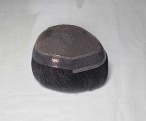 Premium Quality <b>Mens</b> Hair <b>Wig</b> Kinky Straight Remy Hair Toupee 100% Density Soft Loose Deep Wave - Product Image 2