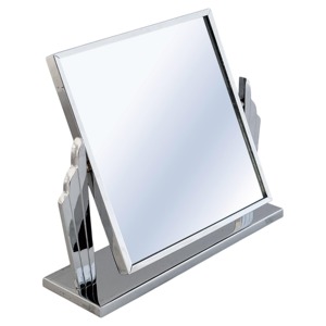 Miroir de table double face à cadre métallique moderne personnalisable de qualité supérieure pour usage domestique - Product Image 3