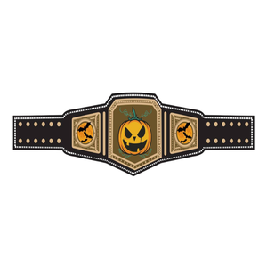 Cinturón de Campeonato de Halloween 2024 con Diseño de Calabaza, Cinturón de Lucha Espeluznante, Personalizable, Edición Limitada, Artículo de Colección - Product Image 1