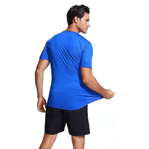Gym <b>Compression</b> T Shirts With Custom Branding Athletic Workout Apparel OEM Pakistan Manufacturing Export Supply - Product Image 4