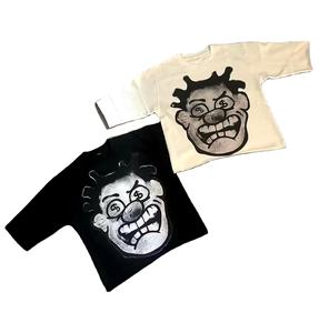 Fabricante personalizado peso pesado desgastado 100% algodón 250 Gsm Cropped Boxy Fit camiseta de gran tamaño Boxy Drop Shoulder camiseta - Product Image 2