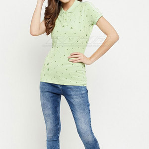 Chemises polo pour femmes, respirantes, à séchage rapide, à manches courtes, coupe ajustée, pour le sport, l'entraînement, la course à pied, la remise en forme - Product Image 2
