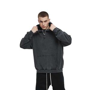 เสื้อฮู้ดผู้ชายสไตล์วินเทจขนาดใหญ่450แกรม400สั่งพิมพ์ลายได้ตามต้องการ - Product Image 6